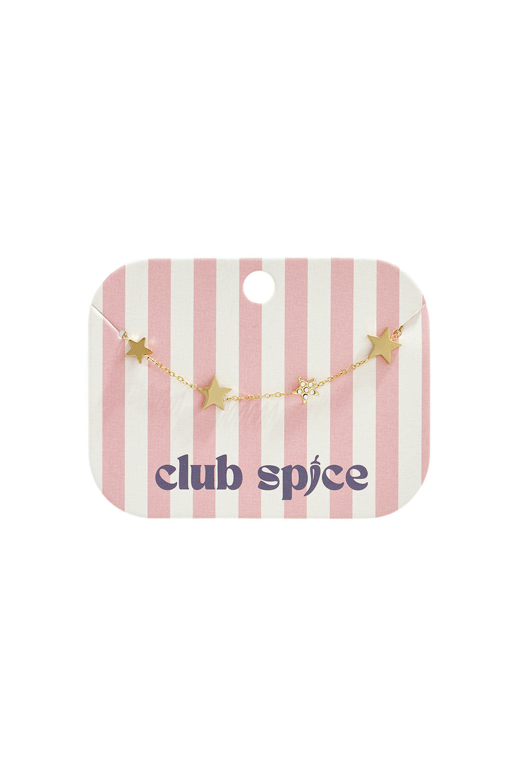 Charm-Armbänder aus 14-karätig vergoldetem Edelstahl, Star Daily Simple Serie, Damenschmuck