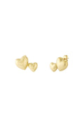 Edelstahl Ohrstecker Herz Casual Daily Simple Serie Damenschmuck
