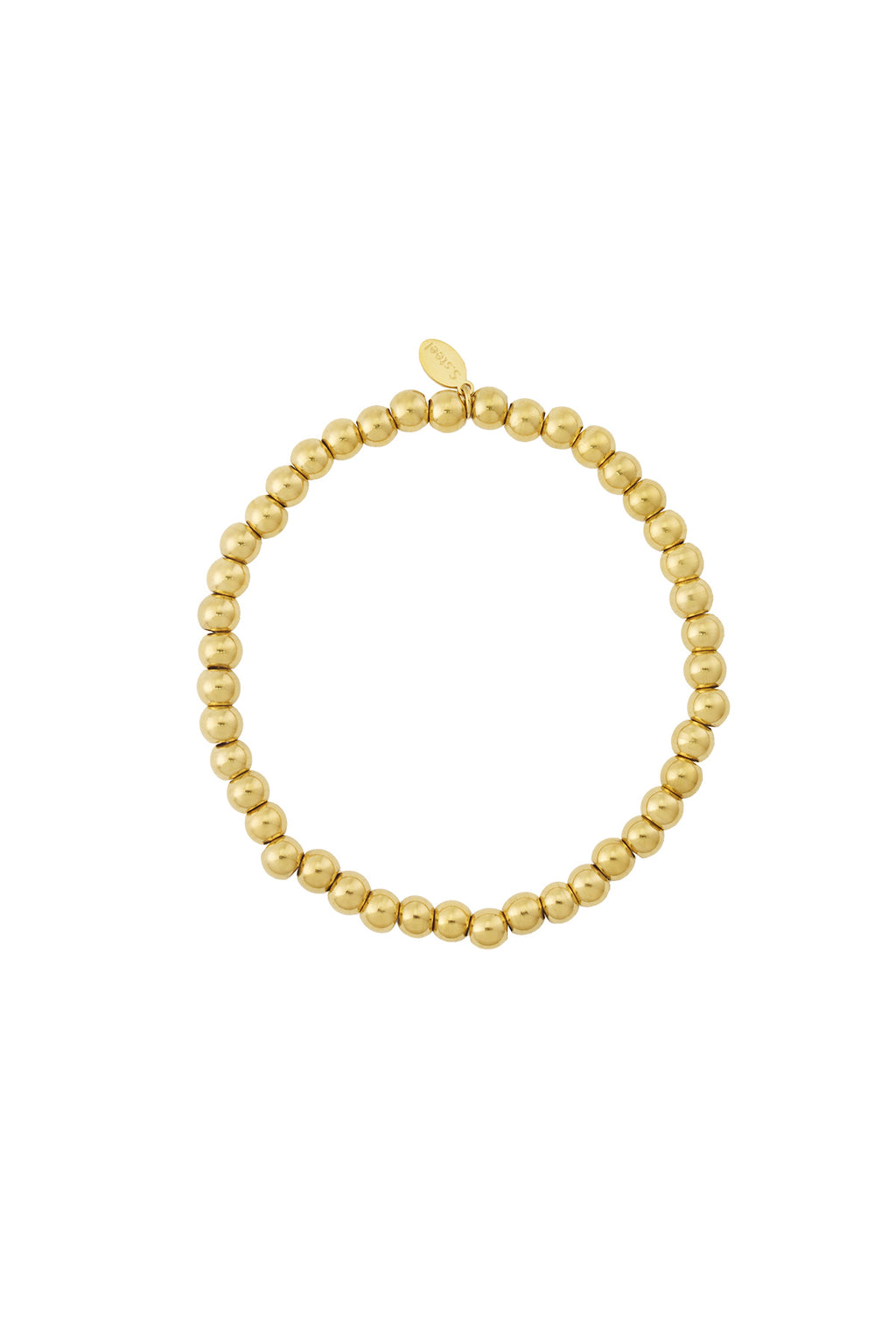 Armbänder aus massiven Perlen - 5 mm