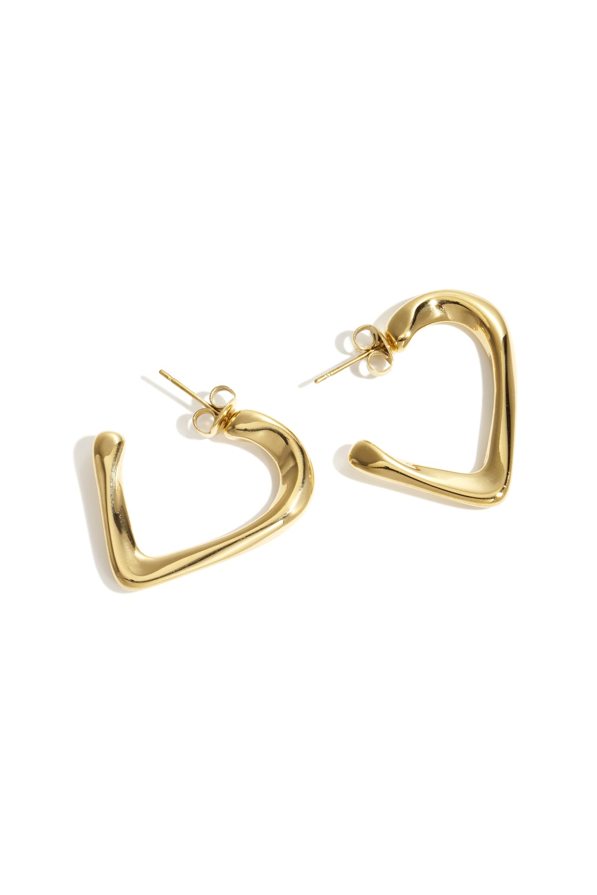 Creolen Herz Simple Daily Simple Serie Damenschmuck