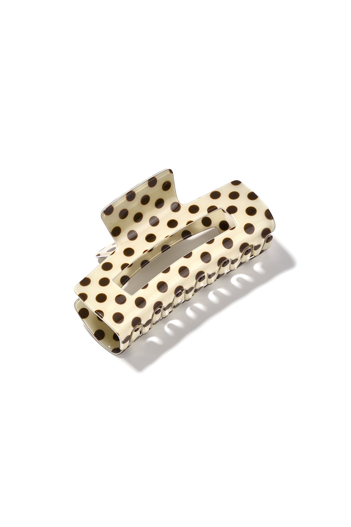 Haarspangen mit Polka Dots, PVC-Accessoires für jeden Tag