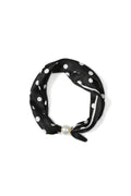 Sommerschals mit Polka Dots, schlichtes Polyester, Alltagsaccessoires