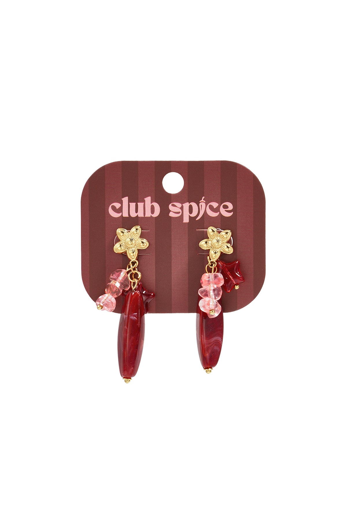 Ohrringe aus Glasperlen, schlichte Modelle der Serie „Alltagsschmuck“, Damenschmuck