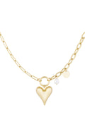 Halskette Perle Baby - Goldfarben