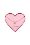 Geschenk der Liebe Edelstahl Halskette M - Goldfarben