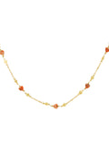 Halskette „Embrace the love“ – Farbe Grün und Gold
