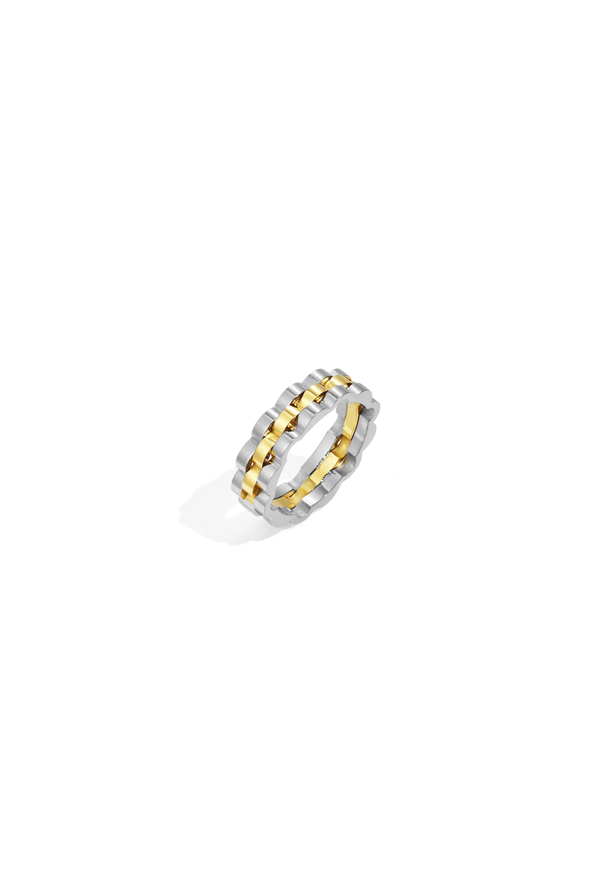 Edelstahl Minimalist Ringe unregelmäßige form Einfache Täglich Einfache Serie frauen schmuck