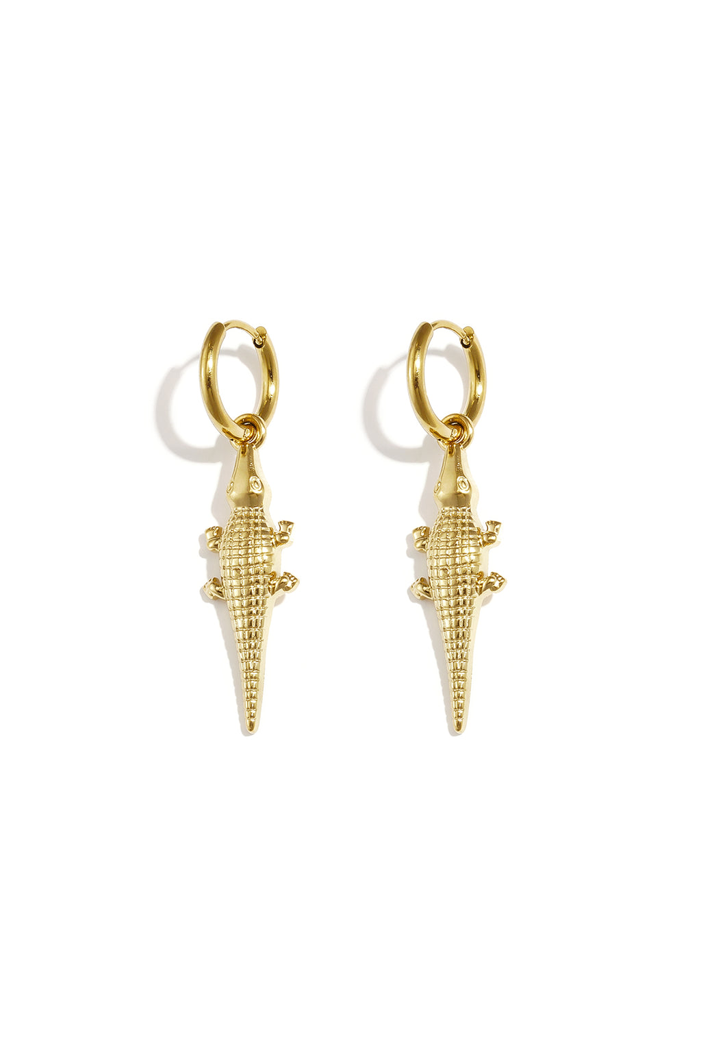 Ohrhänger aus Edelstahl, Tiermotiv, schlichte Alltags-Serie, Damenschmuck