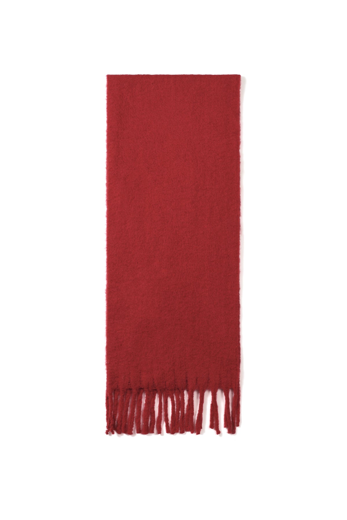 Winterschals, einfarbig, schlicht, aus Polyester, Alltagsaccessoires