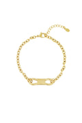 Zusammengebundenes Armband - Goldfarben