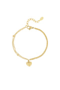 Heart Haven Armband - Goldfarben