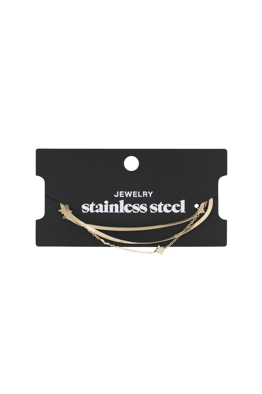 Goldenes Lagenarmband 
