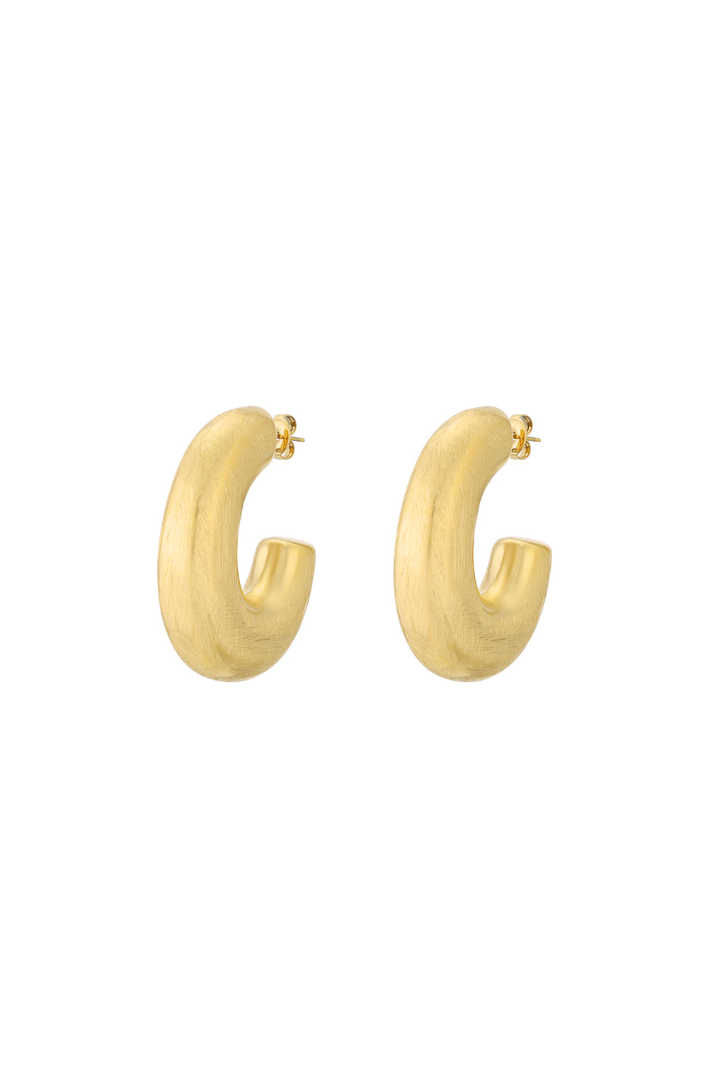 Creolen für jeden Tag - Goldfarben