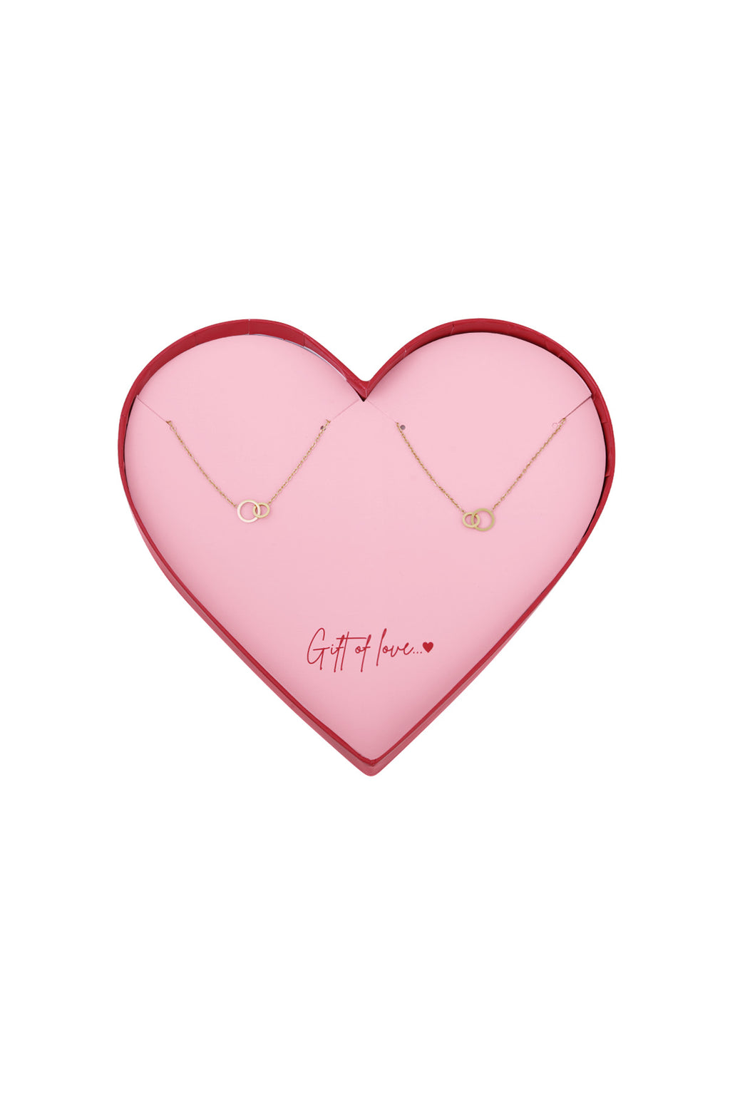 Geschenk der Liebe Unendlichkeitsarmbänder aus Edelstahl – Goldfarben