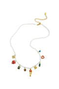 Edelstahl Perlen Halsketten fisch Casual Urlaub/Strand Romantische Serie frauen schmuck