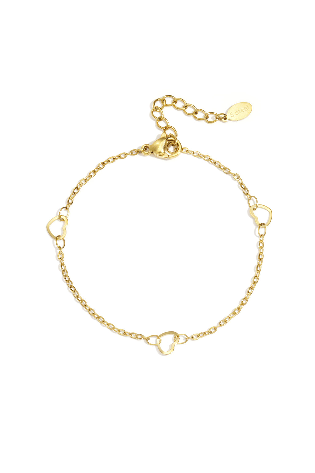 Kettenarmbänder Herz Casual Daily Simple Series Damenschmuck