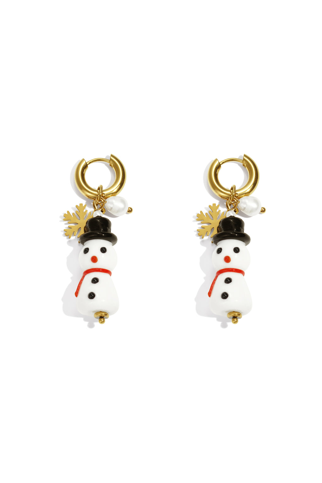 Edelstahl Tropfen Ohrringe Cartoon Casual Weihnachten Einfache Serie frauen schmuck