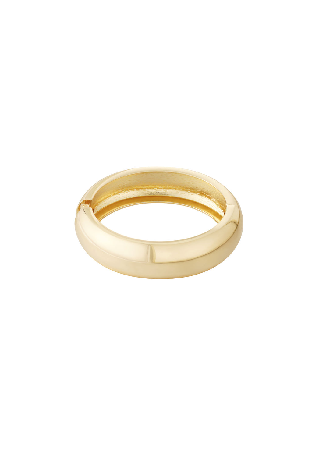 Goldener Kurvenarmreif