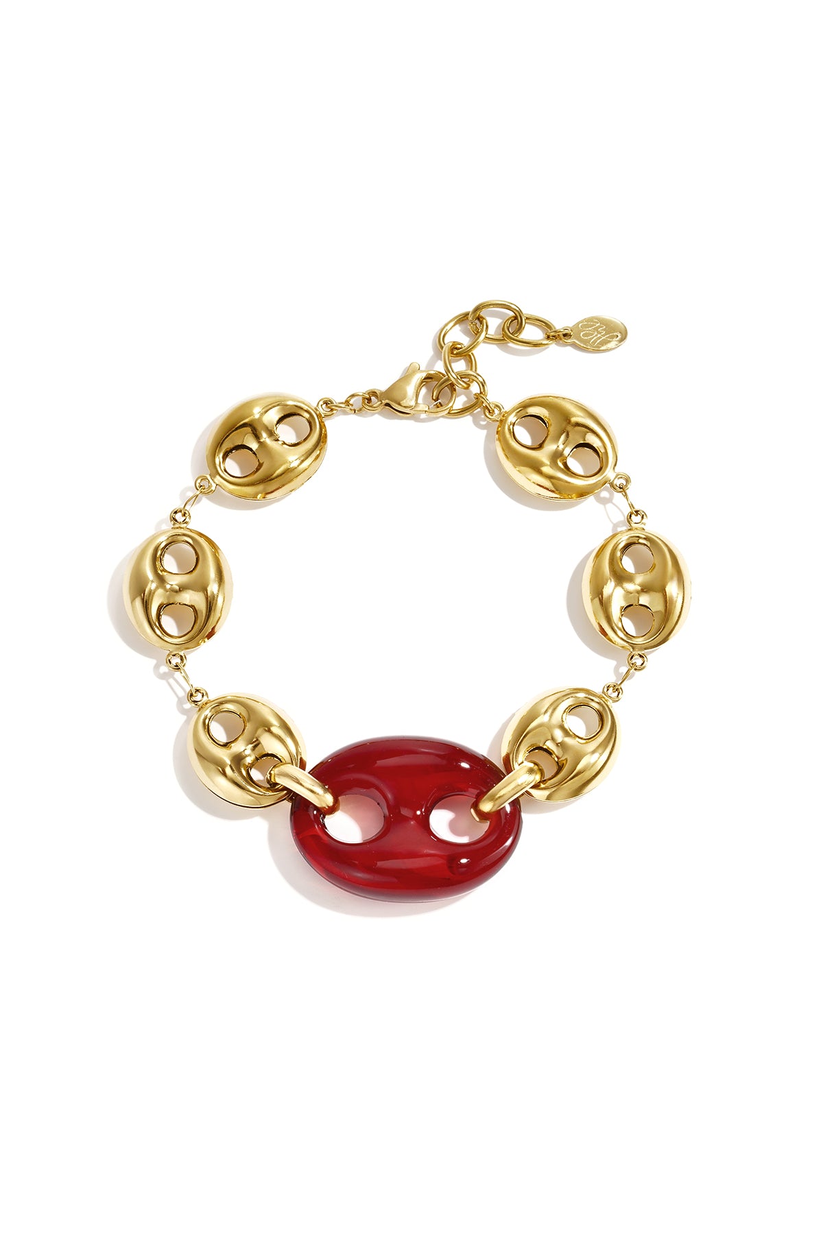 Edelstahl-Kettenarmbänder, geometrische Form, schlichte Alltagsserie, Damenschmuck
