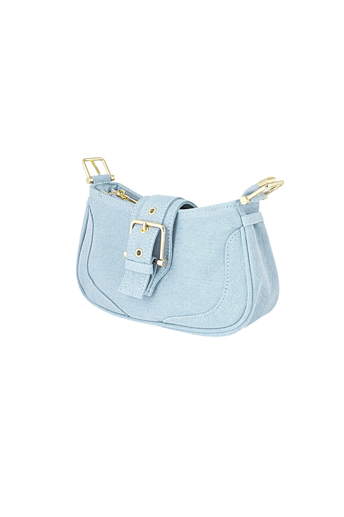 Farbige Tasche mit Schnallendetail