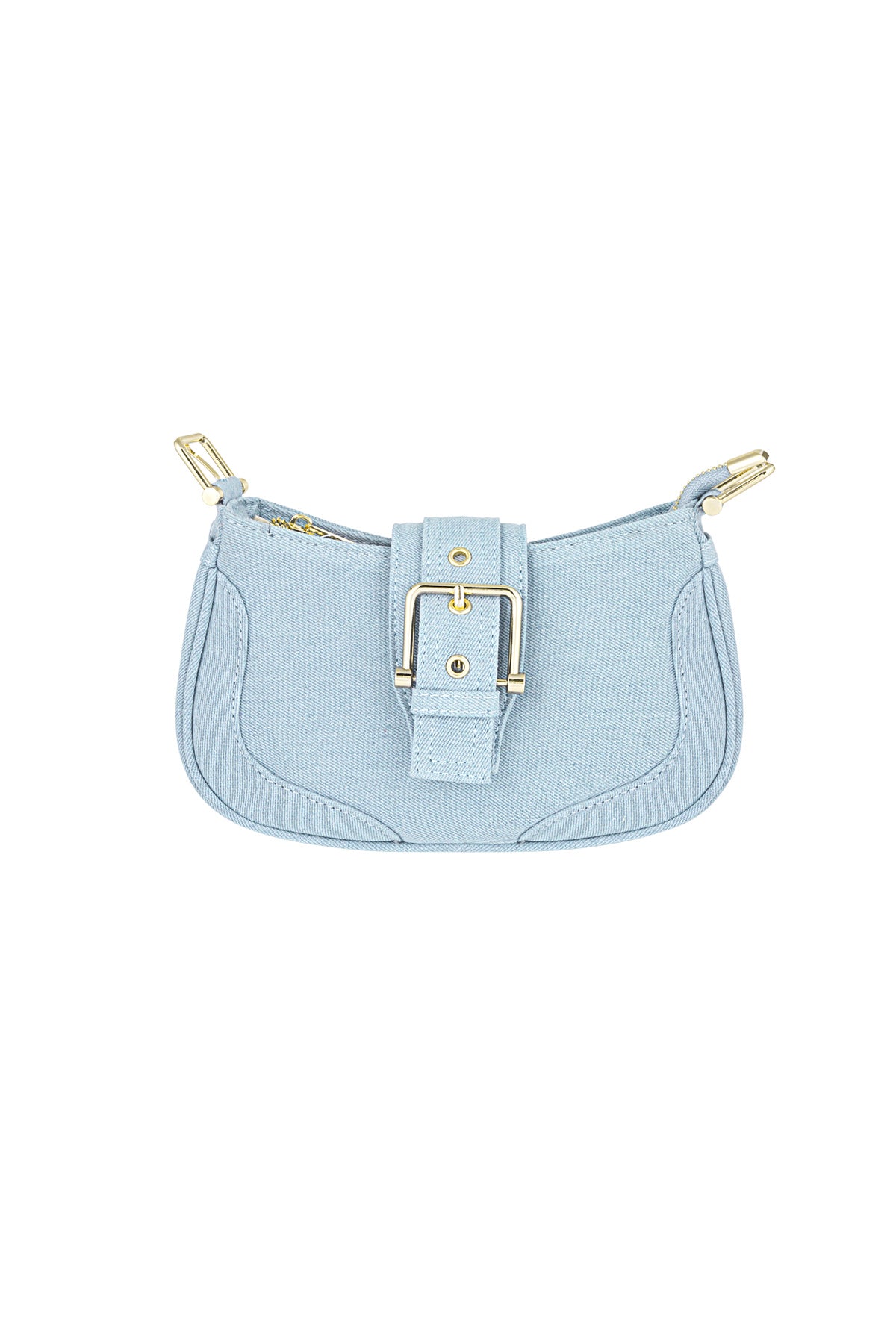 Farbige Tasche mit Schnallendetail