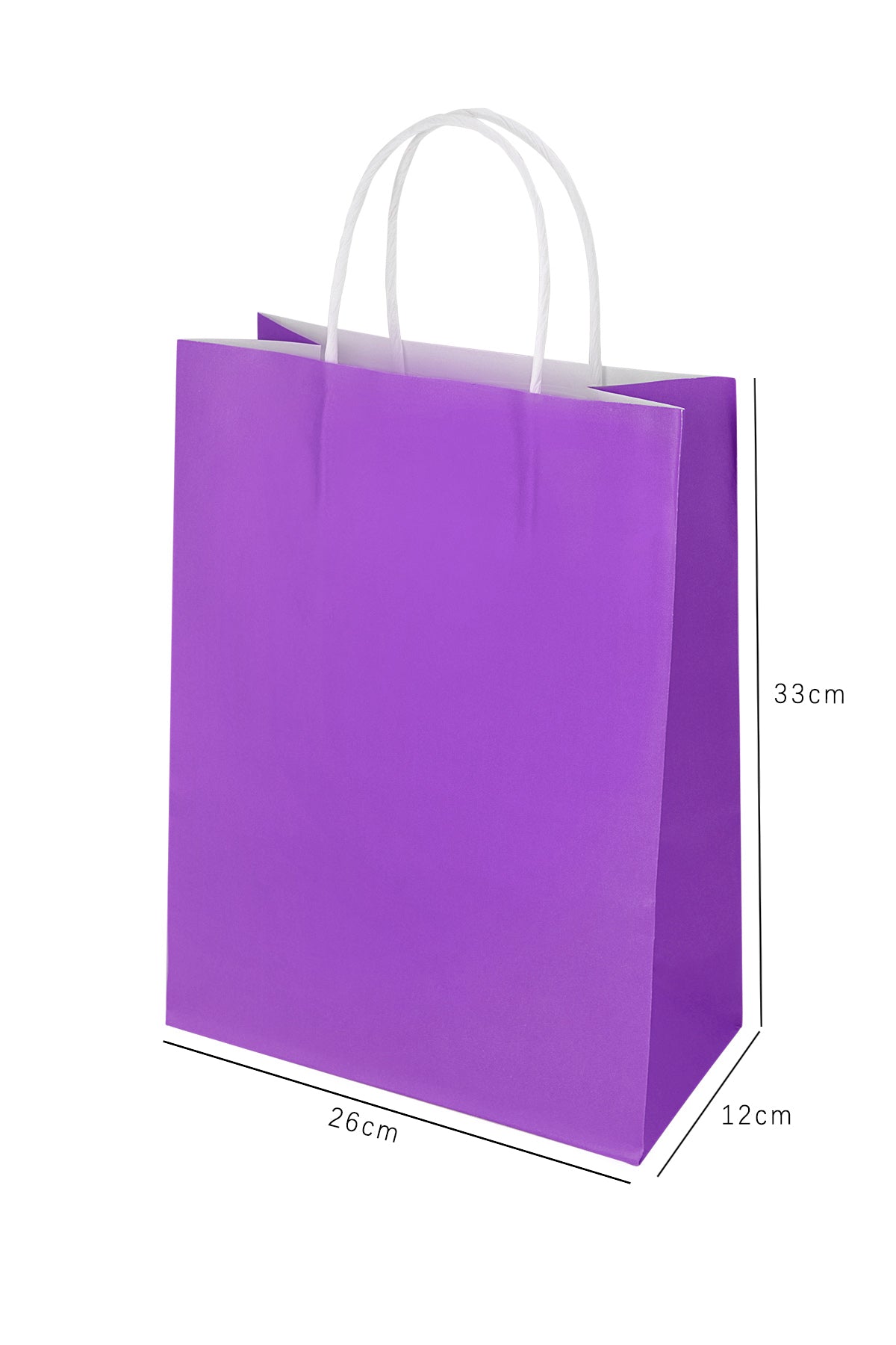 Unitüten 50 Stück groß - fuchsia Papier