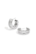 Eisen Creolen Kreis Elegante Weihnachten Luxuriöse Serie Damen Schmuck