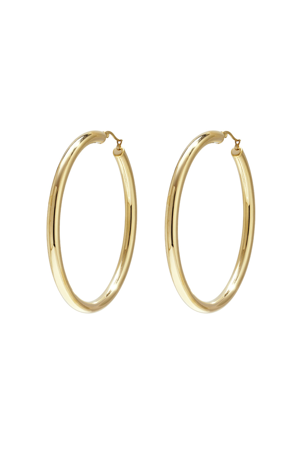 Edelstahl-Creolen, Casual Daily Simple Serie, Damenschmuck