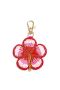 Taschenanhänger, Blumen, lässiges Glas, Alltagsaccessoires