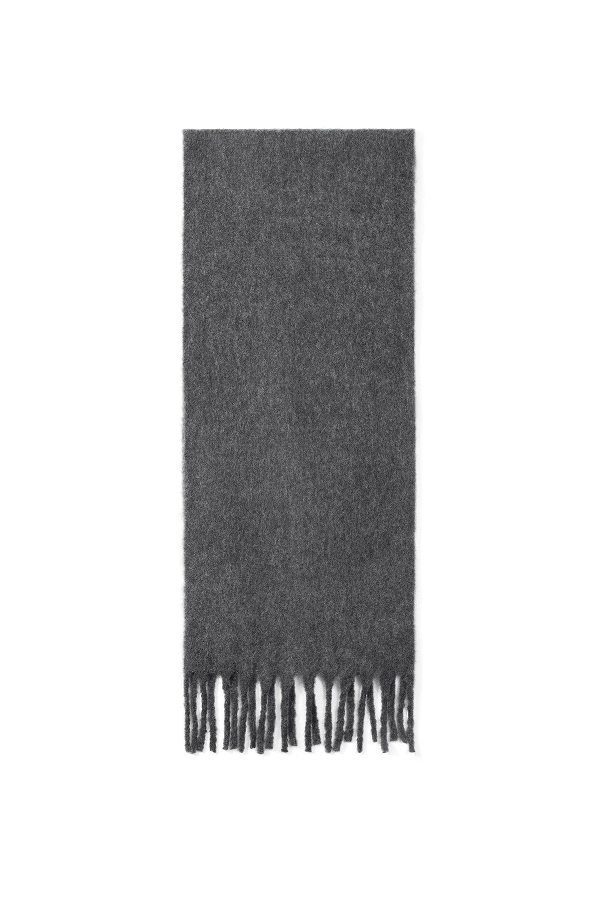 Winterschals, einfarbig, schlicht, aus Polyester, Alltagsaccessoires