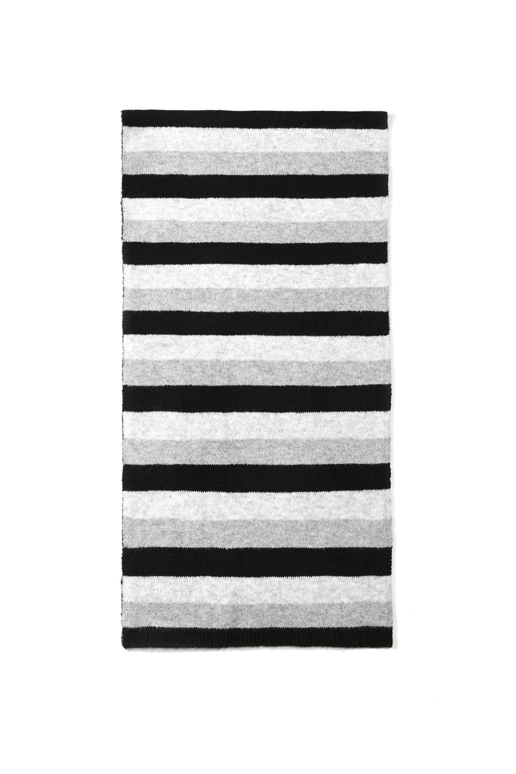 Winterschals, gestreift, schlicht, aus Polyester, Alltagsaccessoires