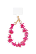 Handykette aus Perlen, schlichtes Acryl, Alltagsaccessoire