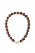 Halsketten mit Acrylperlen, Retro-Stil, klassische Serie, Damenschmuck, 16 mm