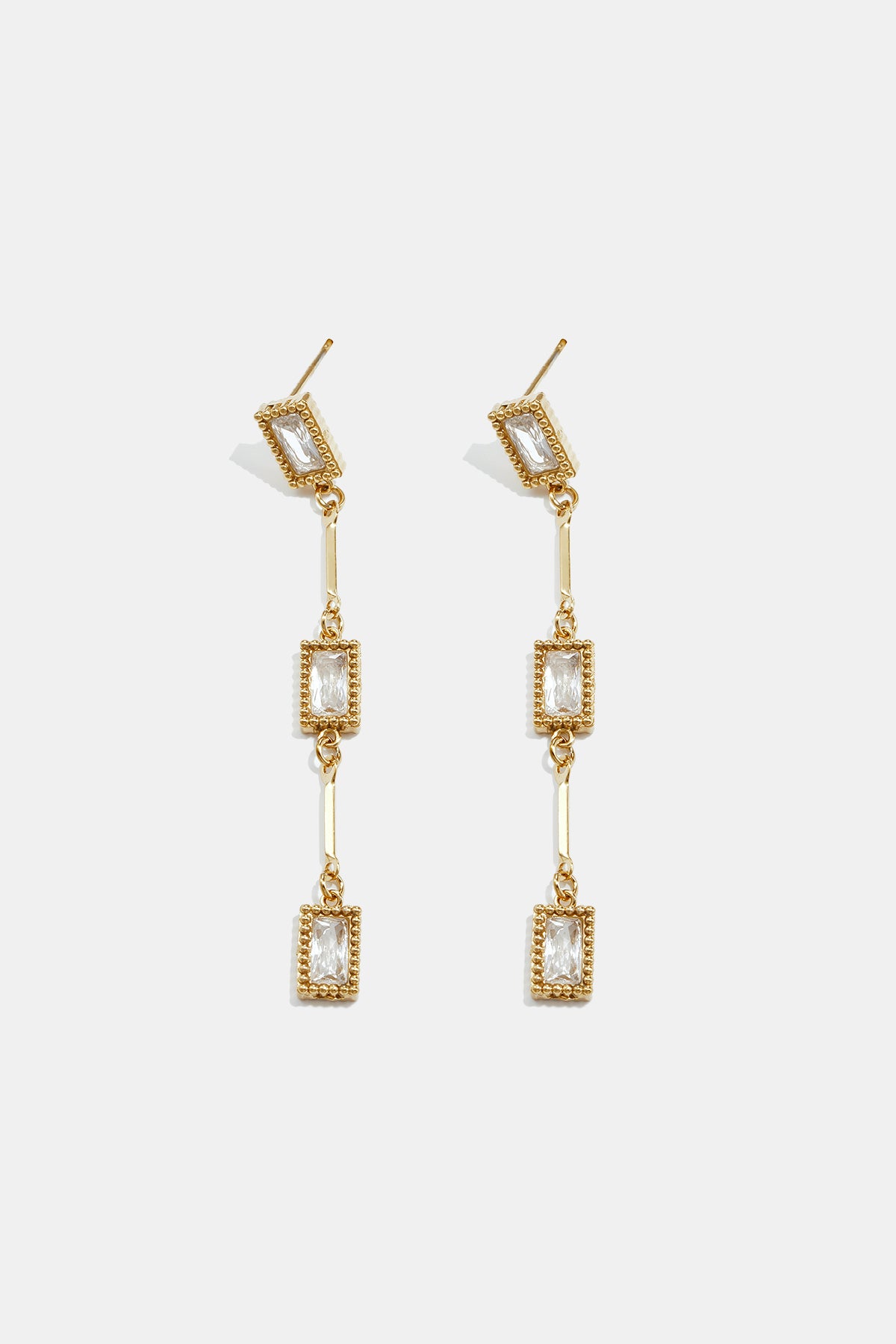 Ohrhänger aus Edelstahl, geometrische Form, schlichte Alltags-Serie, Damenschmuck