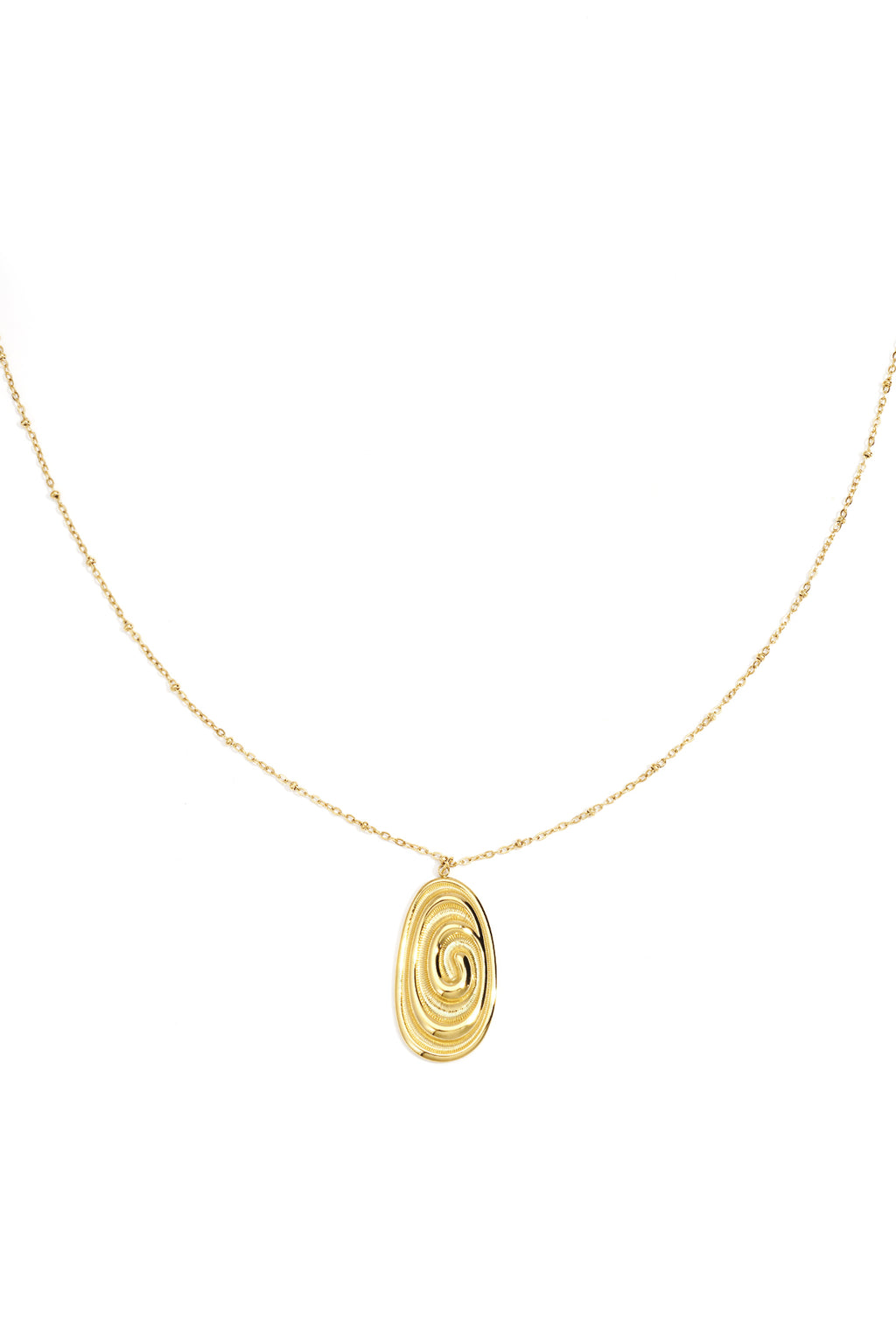 Edelstahl Lange Halsketten unregelmäßige form Casual Täglich Einfache Serie frauen schmuck