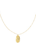 Edelstahl Lange Halsketten unregelmäßige form Casual Täglich Einfache Serie frauen schmuck