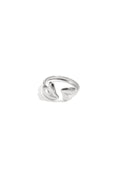 Verstellbarer Ring mit verspielten Herzchen