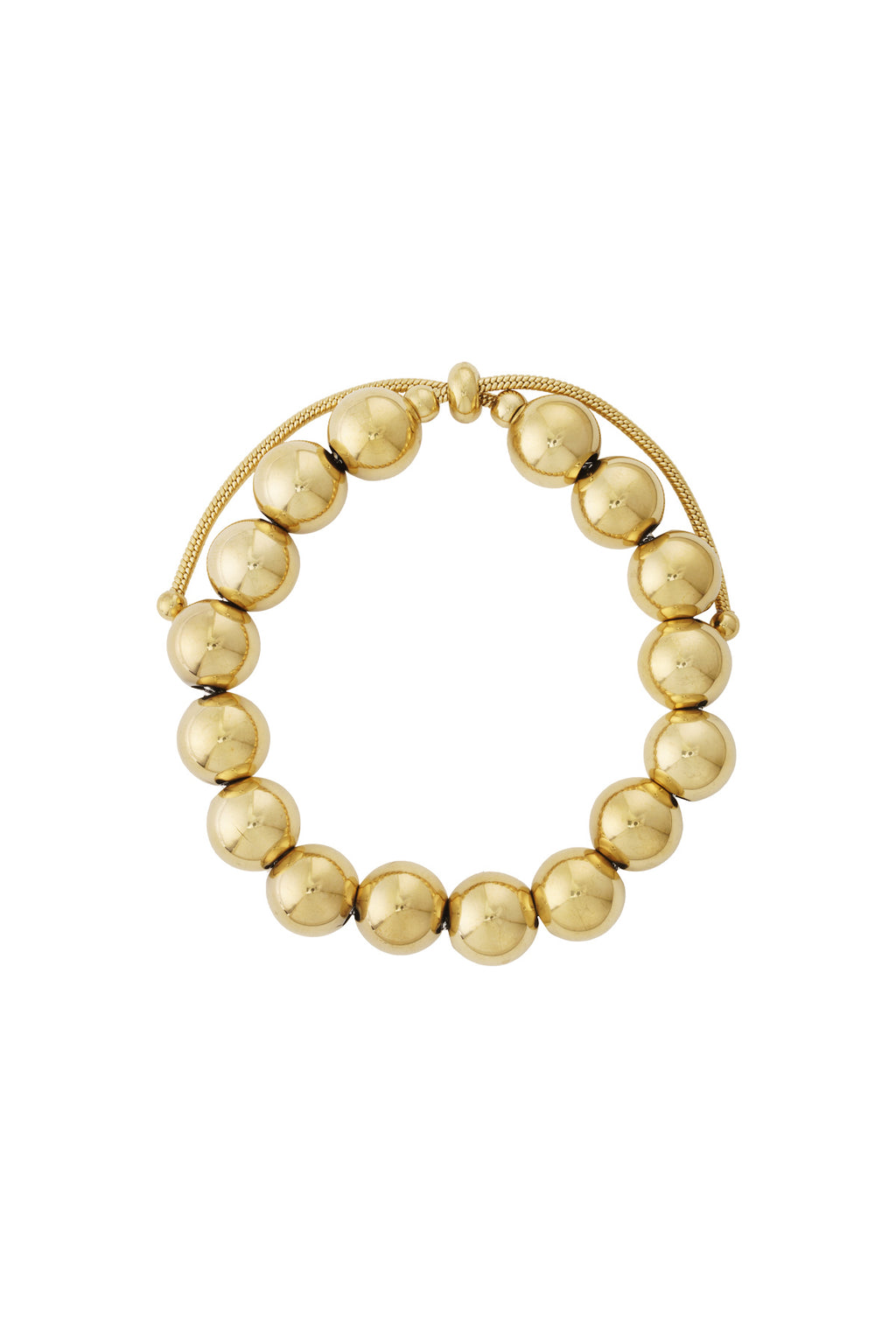 Hohlperlenarmband - 12mm