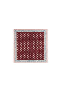 Winterschals mit Polka Dots im Retro-Stil aus Kunstseide – Accessoires für jeden Tag
