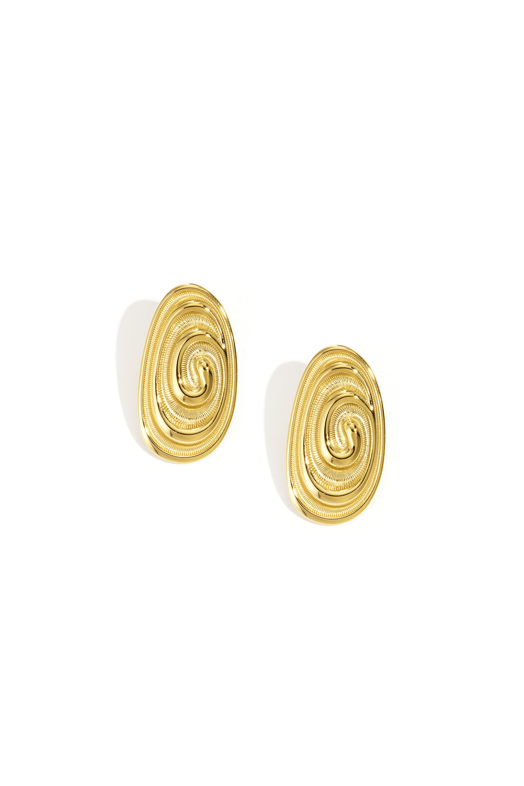 Edelstahl Ohrstecker unregelmäßige Form Casual Daily Simple Series Damenschmuck