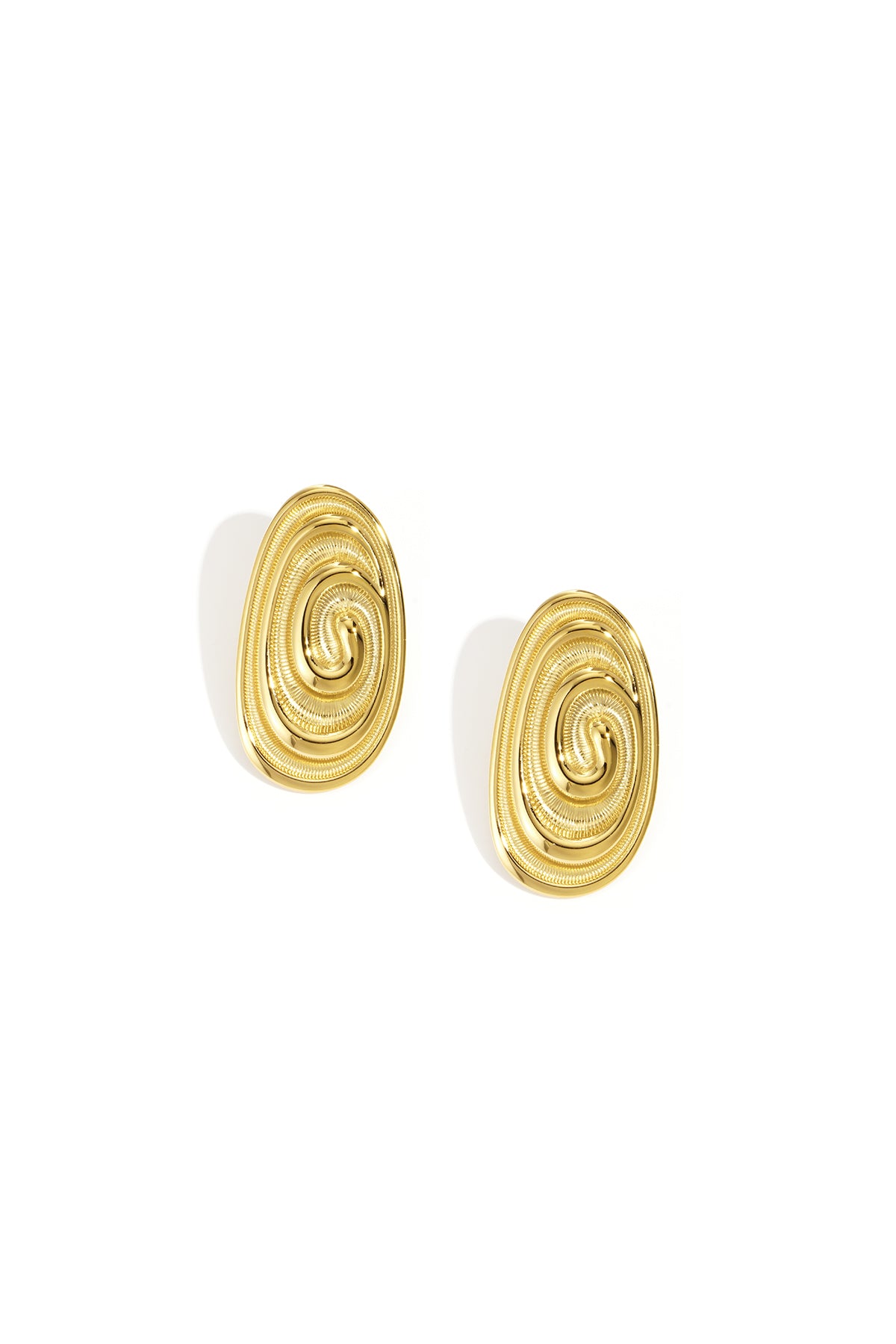 Edelstahl Ohrstecker unregelmäßige Form Casual Daily Simple Series Damenschmuck