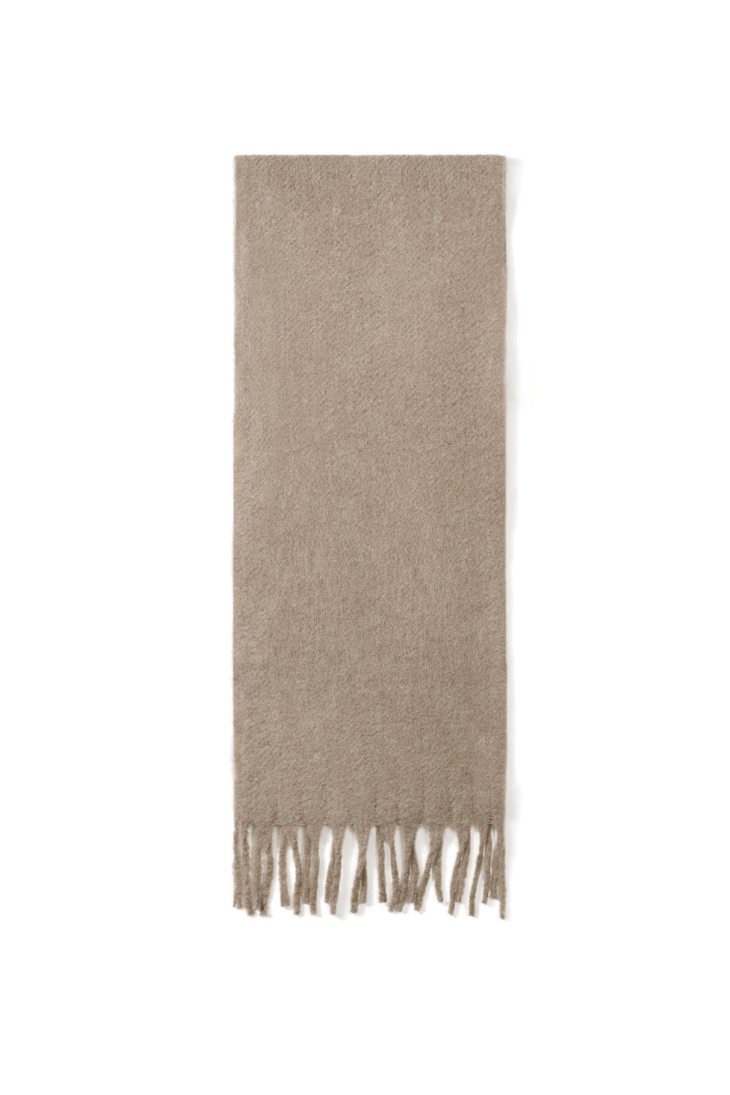 Winterschals, einfarbig, schlicht, aus Polyester, Alltagsaccessoires