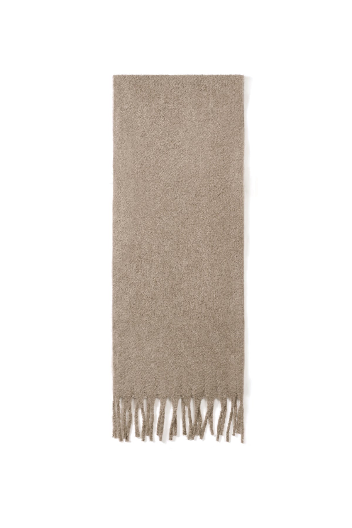 Winterschals, einfarbig, schlicht, aus Polyester, Alltagsaccessoires