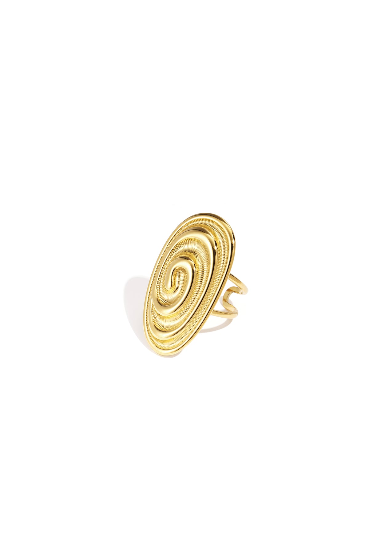 Edelstahl Statement Ringe unregelmäßige Form Casual Daily Simple Serie Damenschmuck
