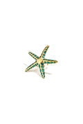 Statement-Ringe aus Edelstahl, Seestern-Motiv, Urlaubs-/Strand-Serie, romantischer Damenschmuck