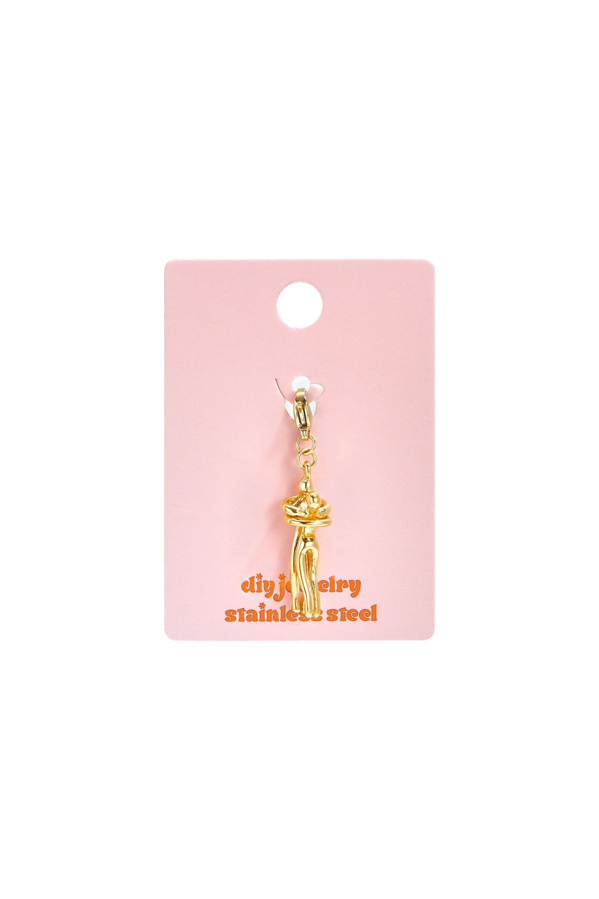 Schmuckzubehör aus Edelstahl, Figur: Schlichte Alltags-Serie, Damenschmuck