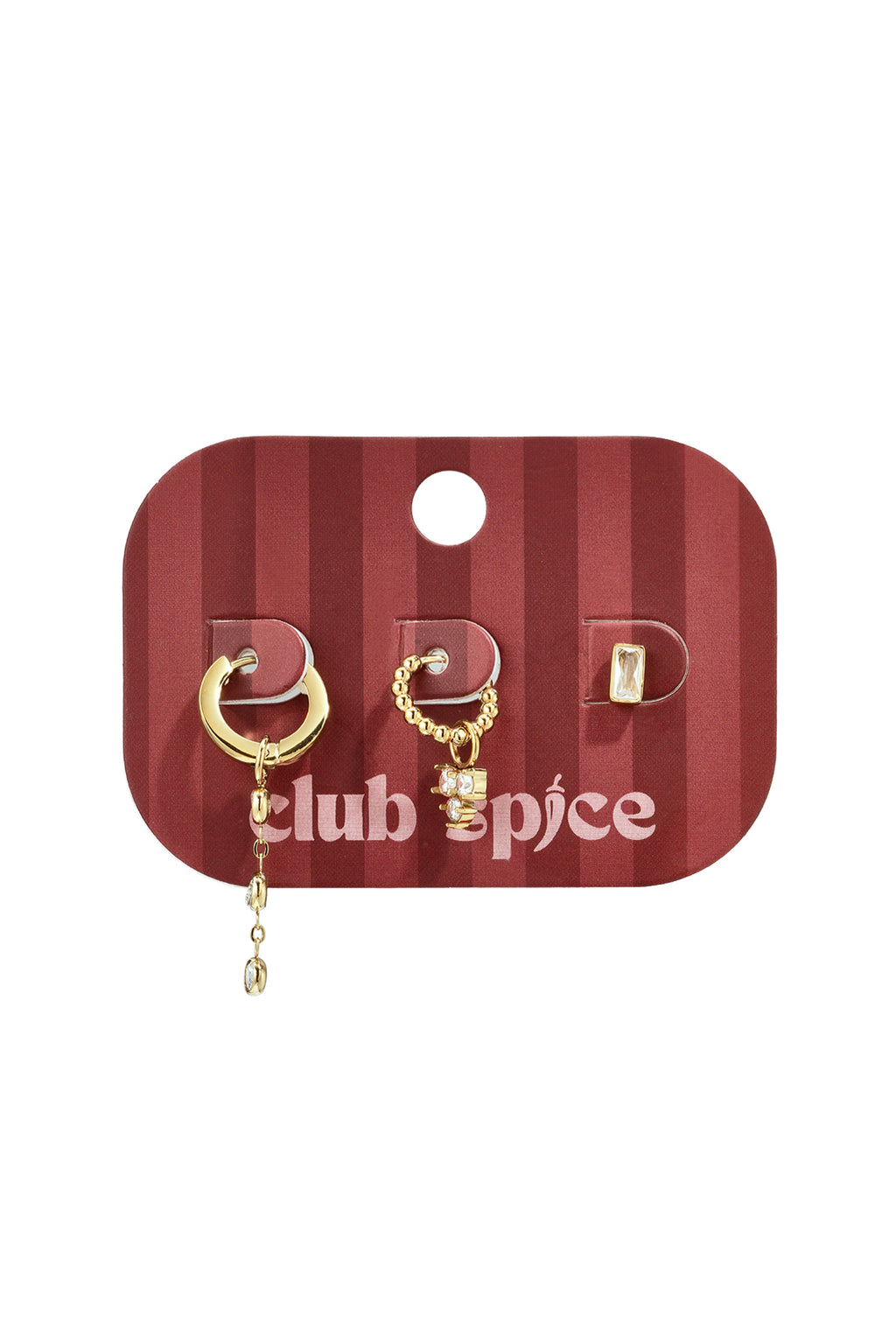 Edelstahl-Ohrring-Sets, schlicht und elegant, Serie „Damenschmuck“