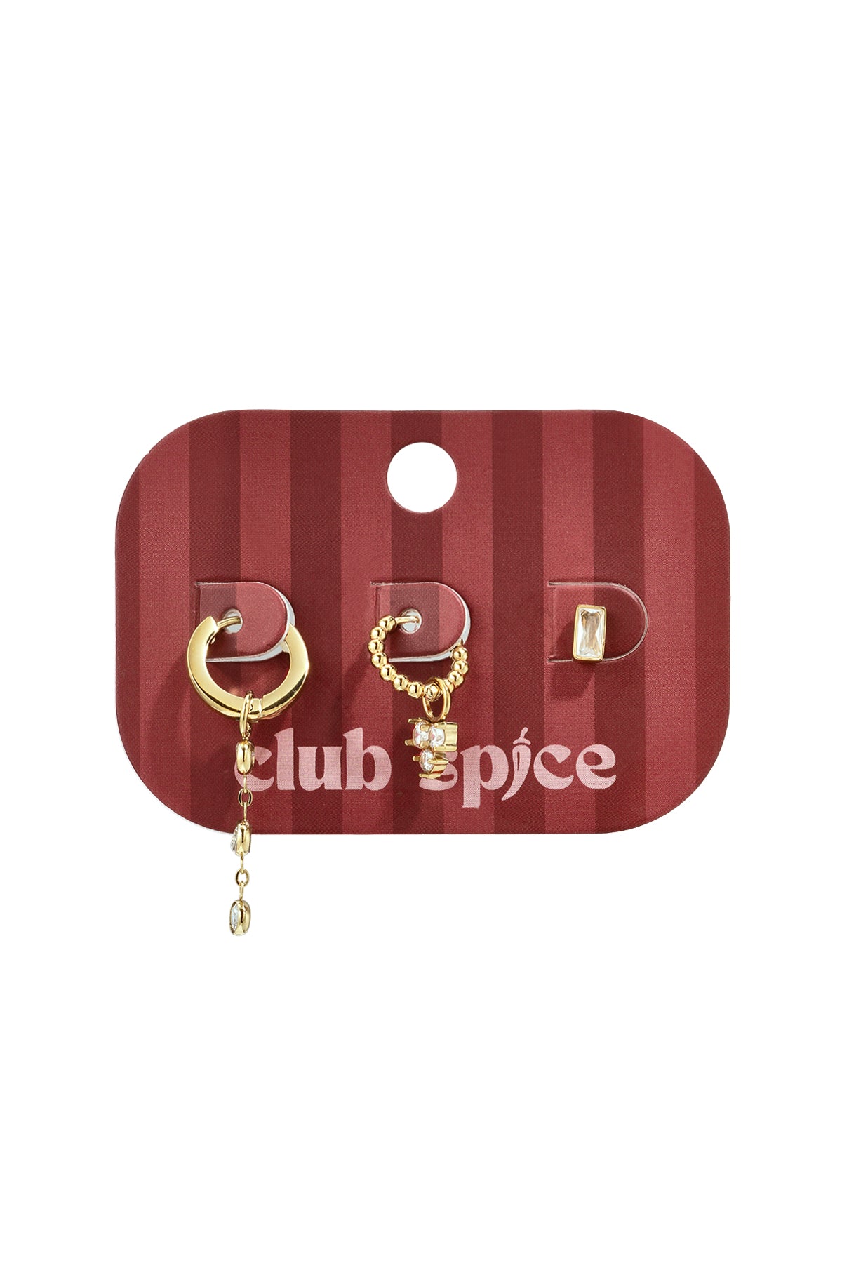 Edelstahl-Ohrring-Sets, schlicht und elegant, Serie „Damenschmuck“