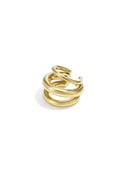 Edelstahl Ohr Manschetten Linien Daily Simple Serie Damenschmuck