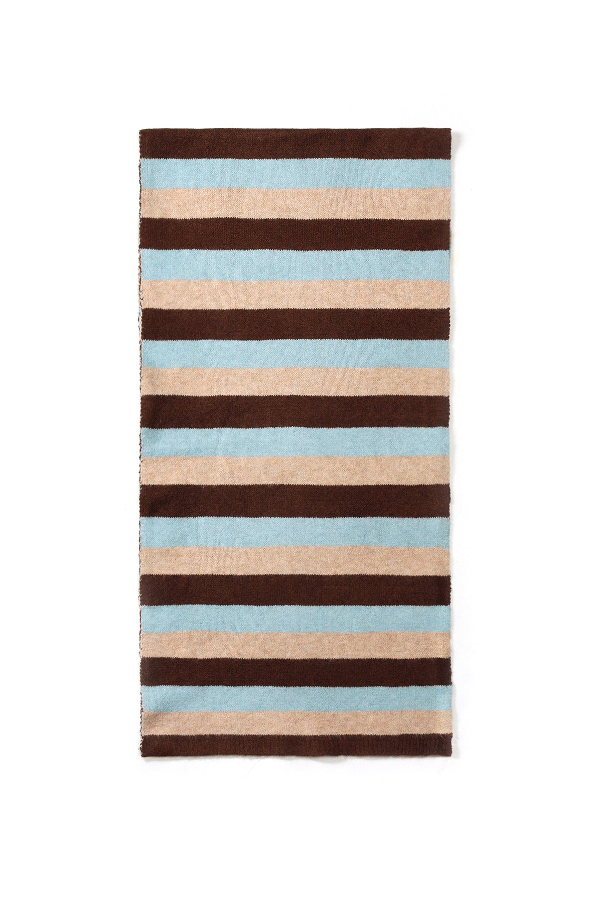 Winterschals, gestreift, schlicht, aus Polyester, Alltagsaccessoires